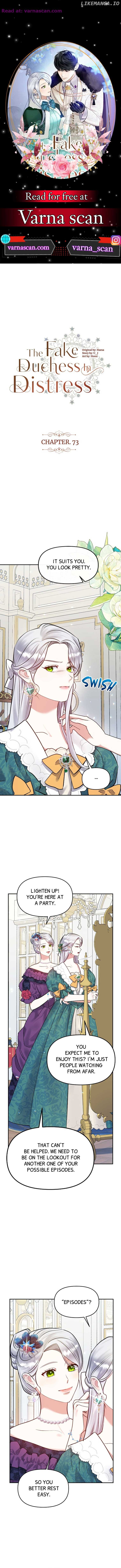 The Fake Duchess In Distresss Chapter 73 - page 1