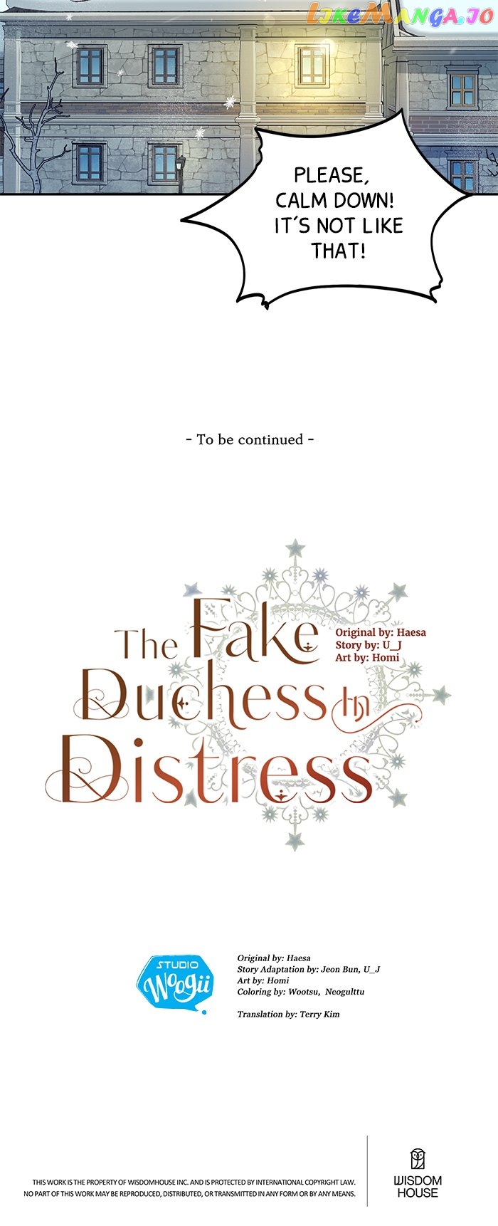 The Fake Duchess In Distresss Chapter 33 - page 49