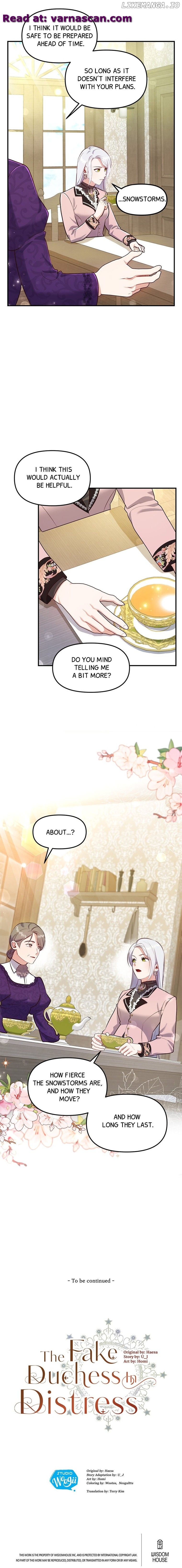 The Fake Duchess In Distresss Chapter 50 - page 14