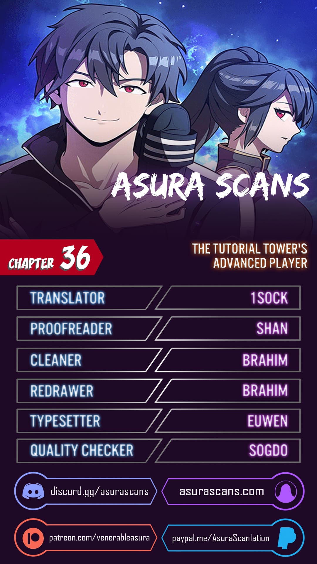 The tutorial tower of the advanced player chapter 36 - page 1