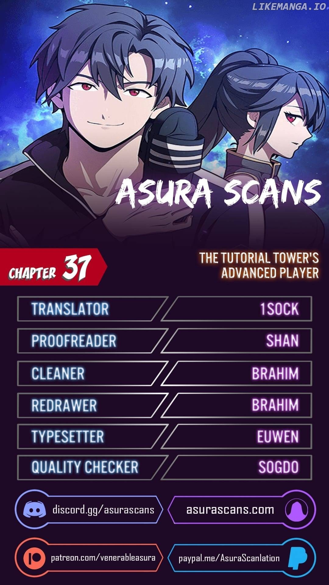 The tutorial tower of the advanced player chapter 37 - page 1