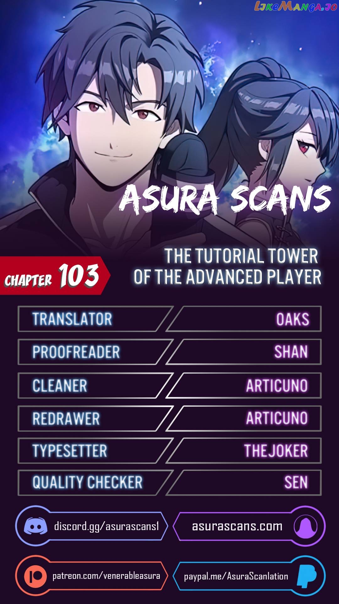 The tutorial tower of the advanced player chapter 103 - page 1