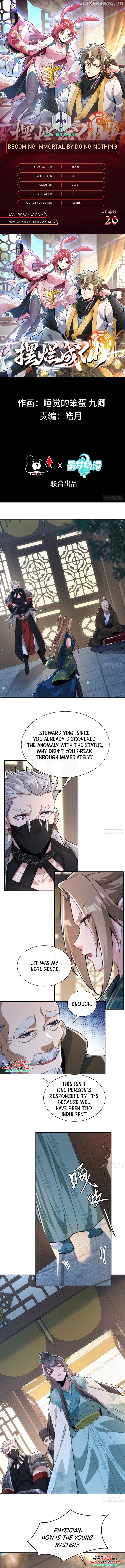 Becoming immortal by doing nothing Chapter 20 - page 1