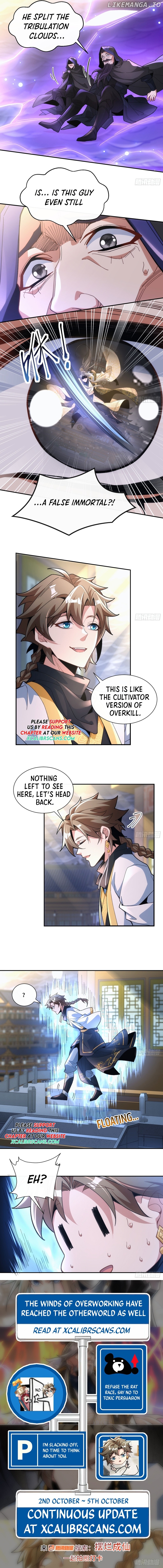 Becoming immortal by doing nothing Chapter 8 - page 8