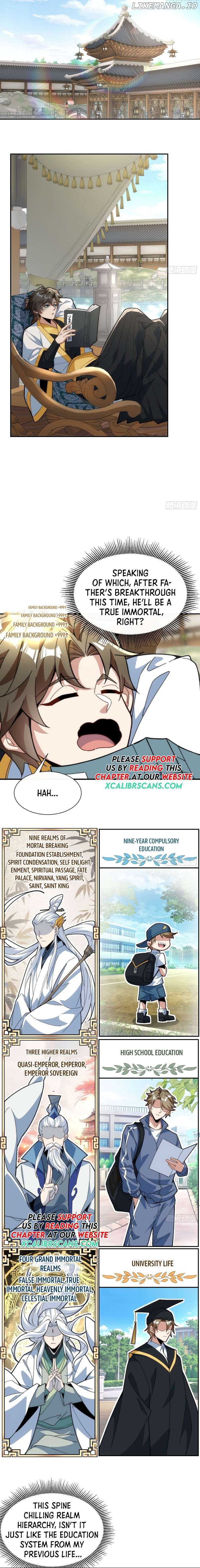Becoming immortal by doing nothing Chapter 4 - page 5