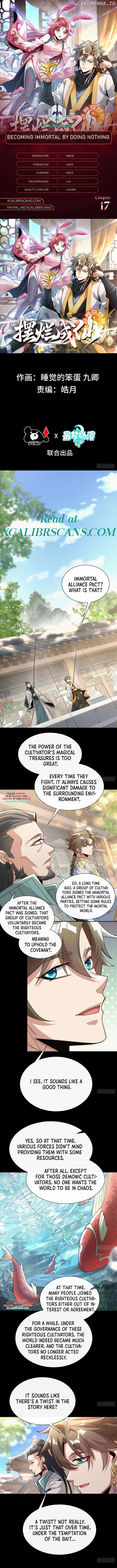 Becoming immortal by doing nothing Chapter 17 - page 1