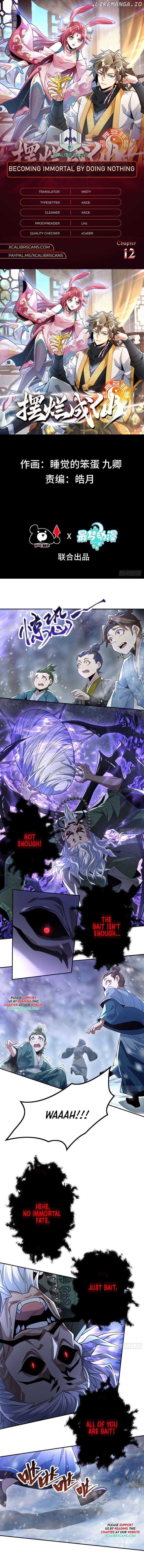 Becoming immortal by doing nothing Chapter 12 - page 1
