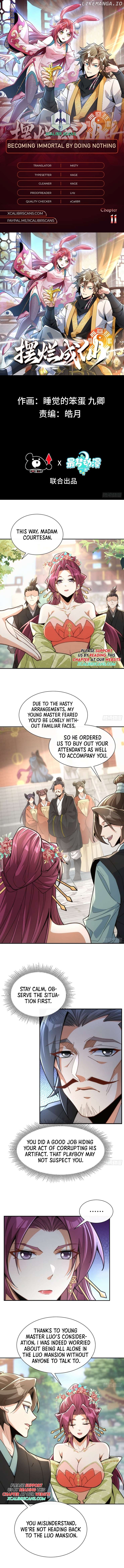 Becoming immortal by doing nothing Chapter 11 - page 1