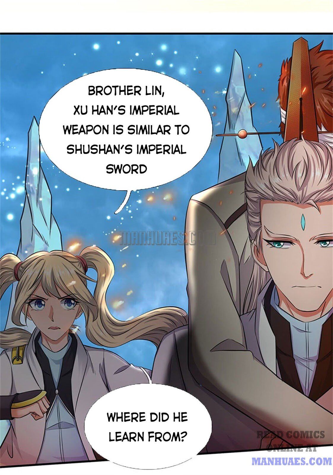 Wan Gu Shen Wang chapter 123 - page 9