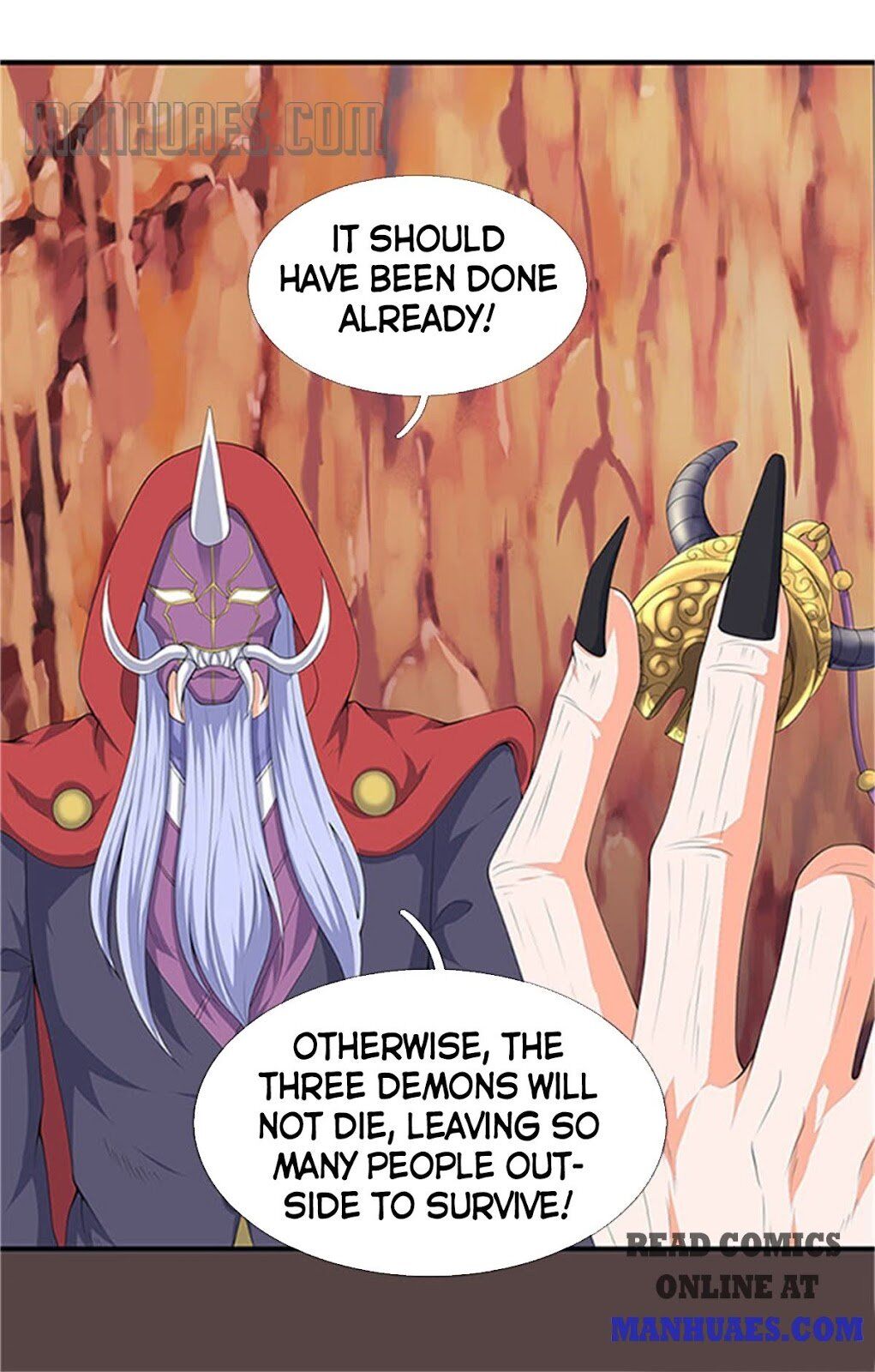 Wan Gu Shen Wang chapter 118 - page 8