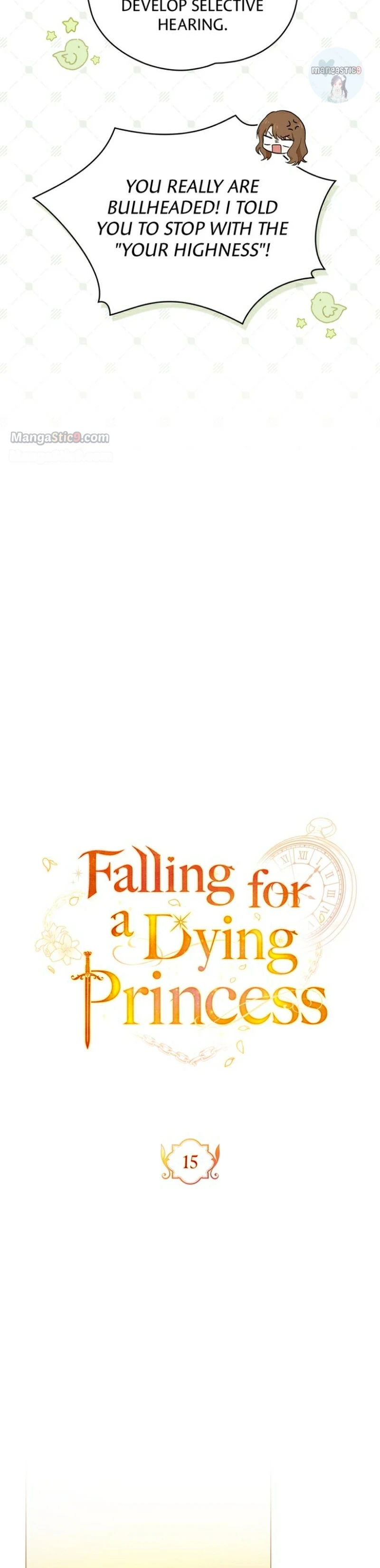 Falling for a Dying Princess Chapter 15 - page 7