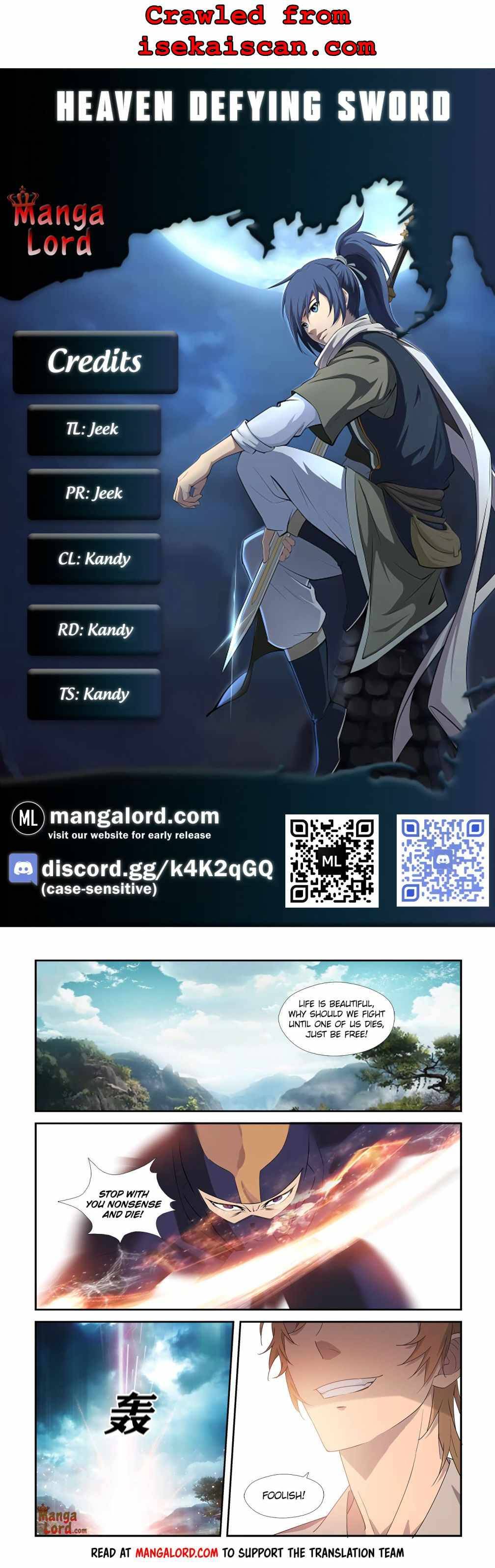 Heaven Defying Sword chapter 288 - page 1