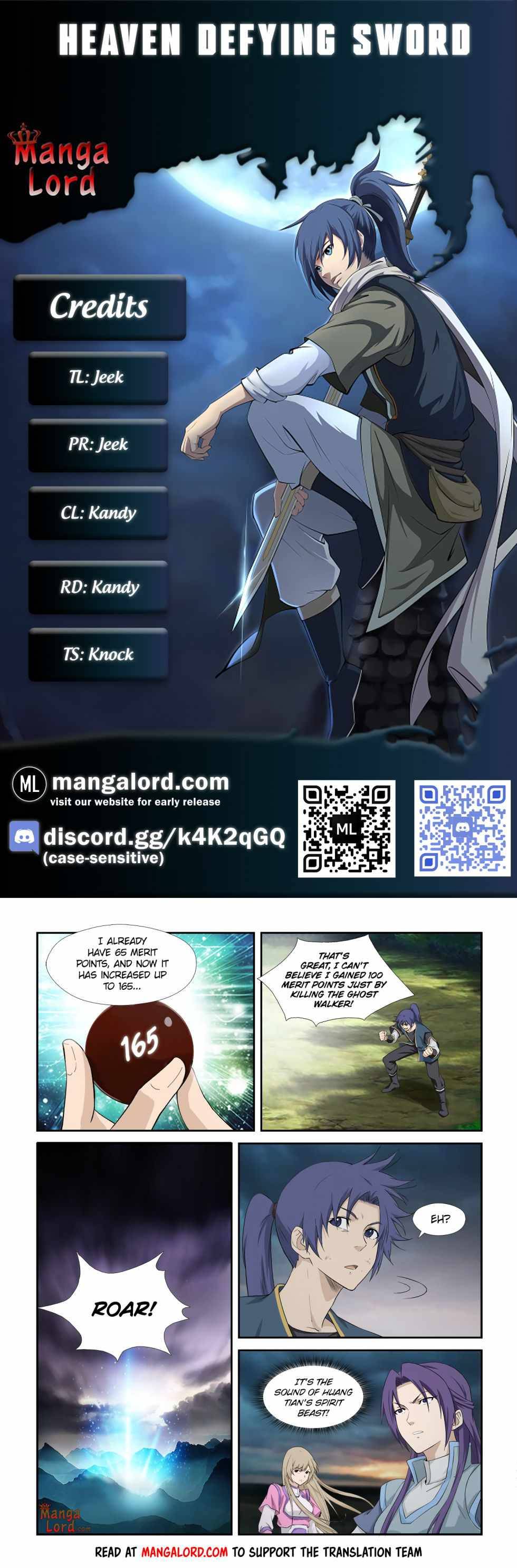 Heaven Defying Sword chapter 280 - page 1