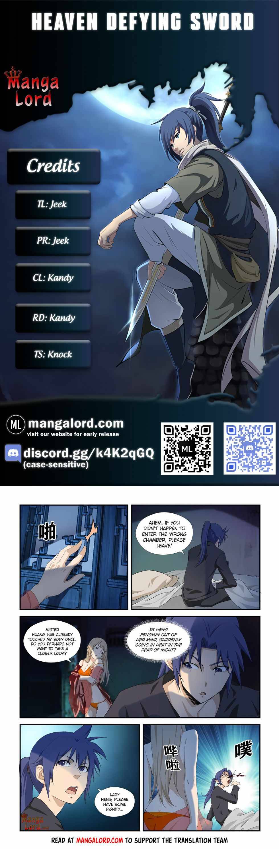 Heaven Defying Sword chapter 282 - page 1