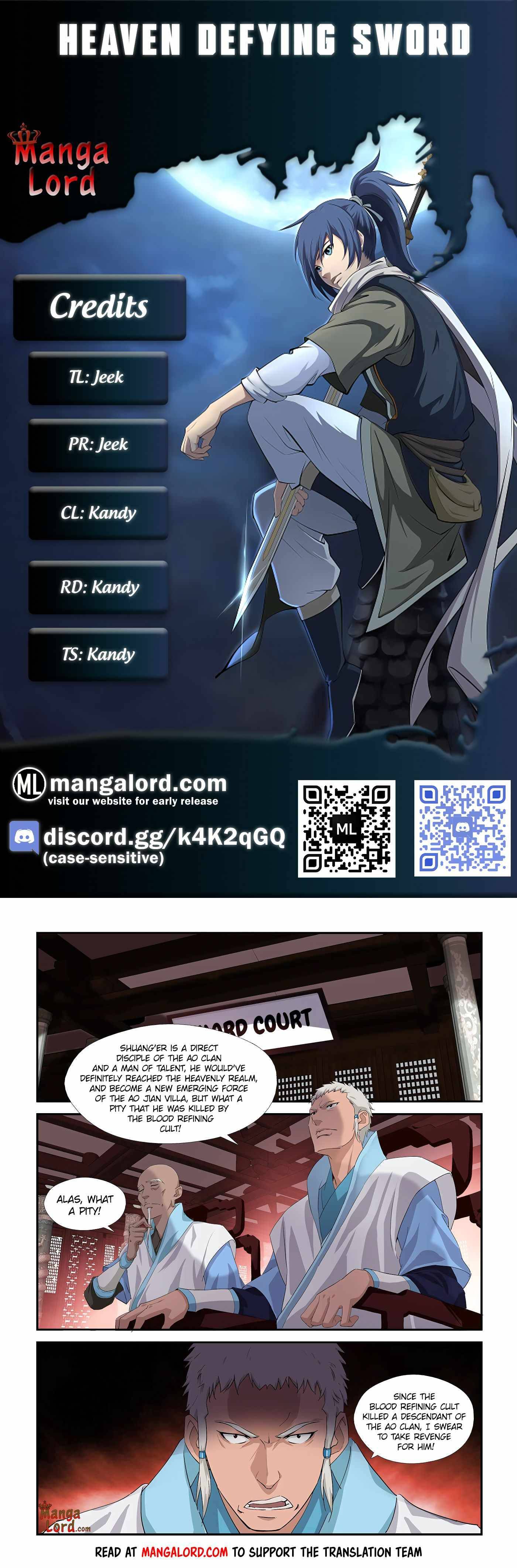 Heaven Defying Sword chapter 283 - page 1