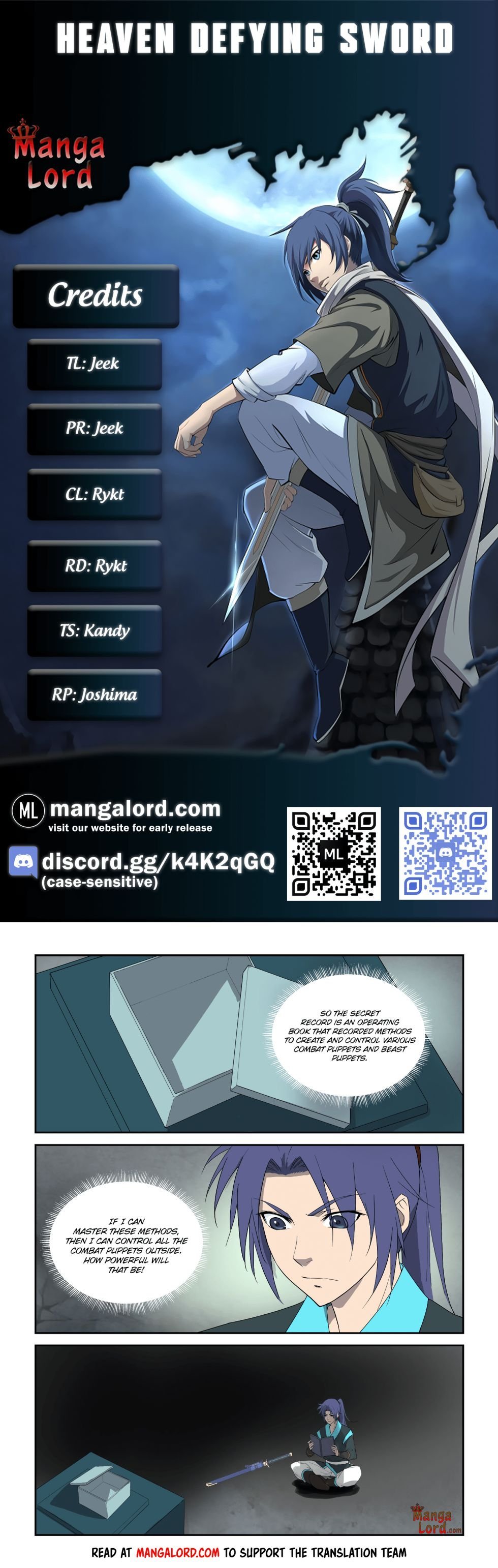 Heaven Defying Sword chapter 301 - page 1