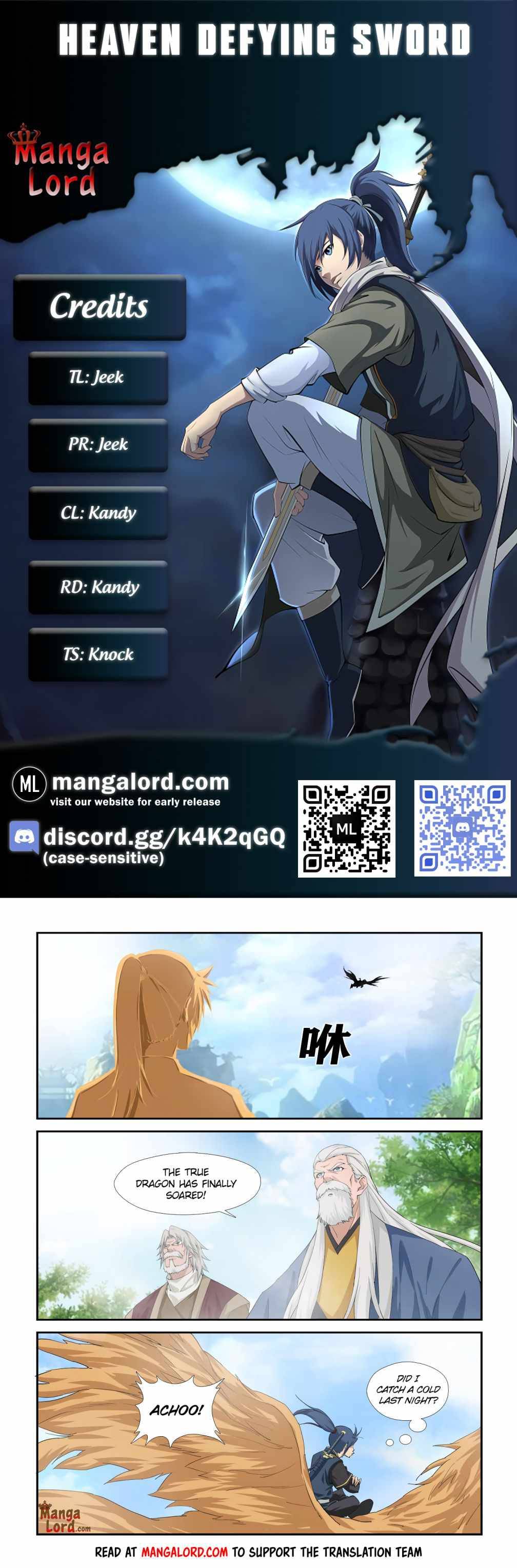 Heaven Defying Sword chapter 285 - page 1