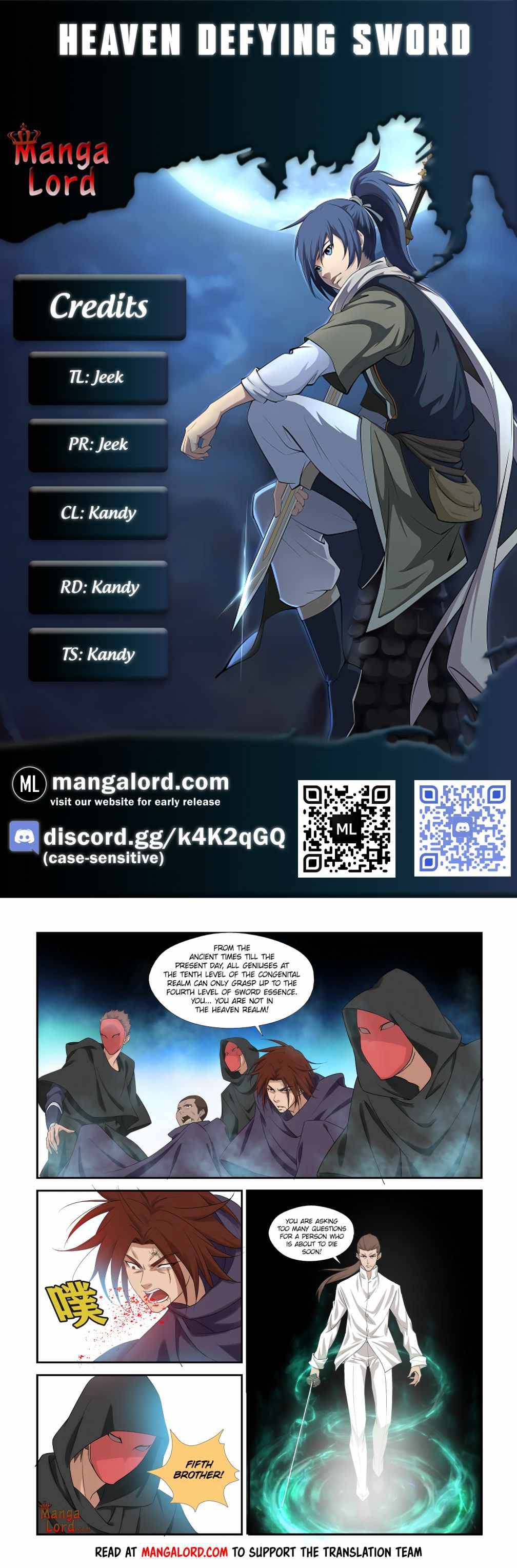 Heaven Defying Sword chapter 286 - page 1