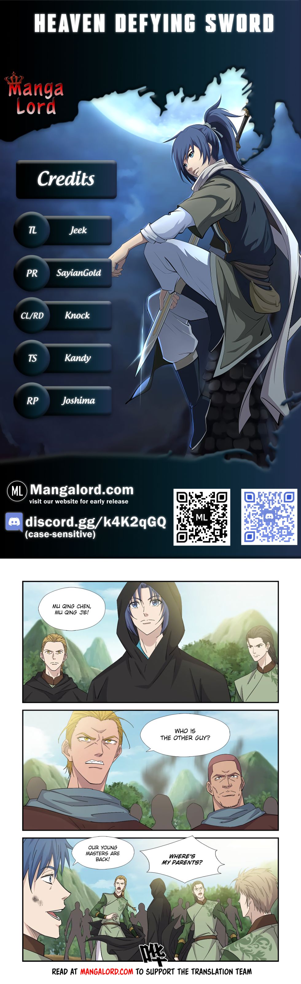 Heaven Defying Sword chapter 388 - page 1
