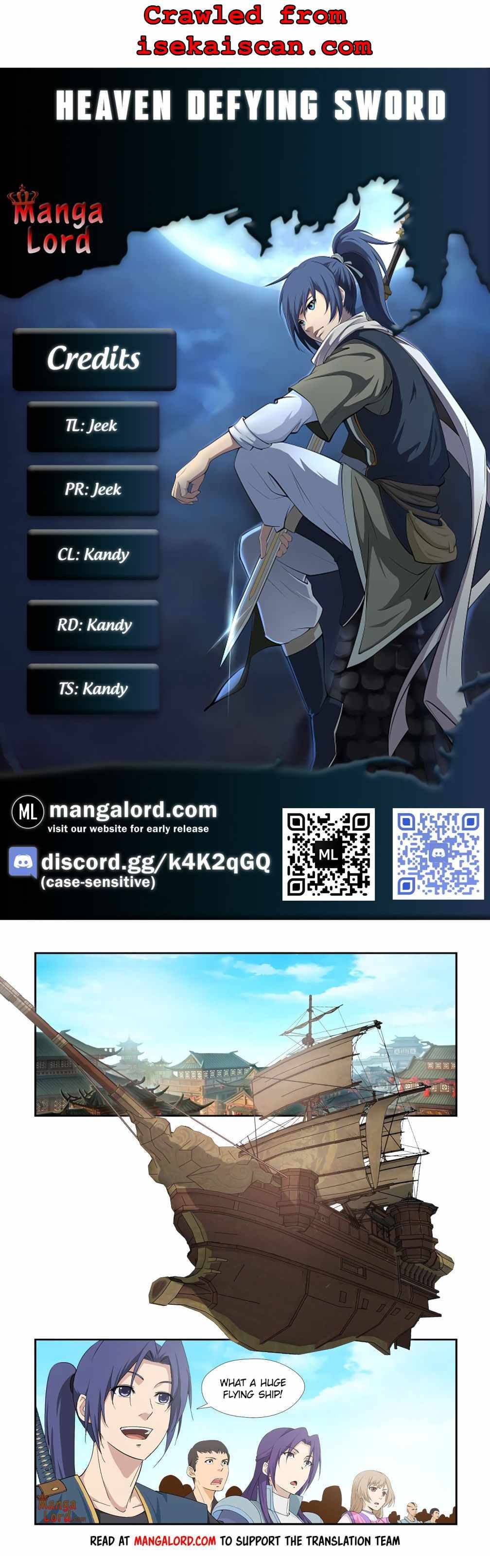 Heaven Defying Sword chapter 289 - page 1
