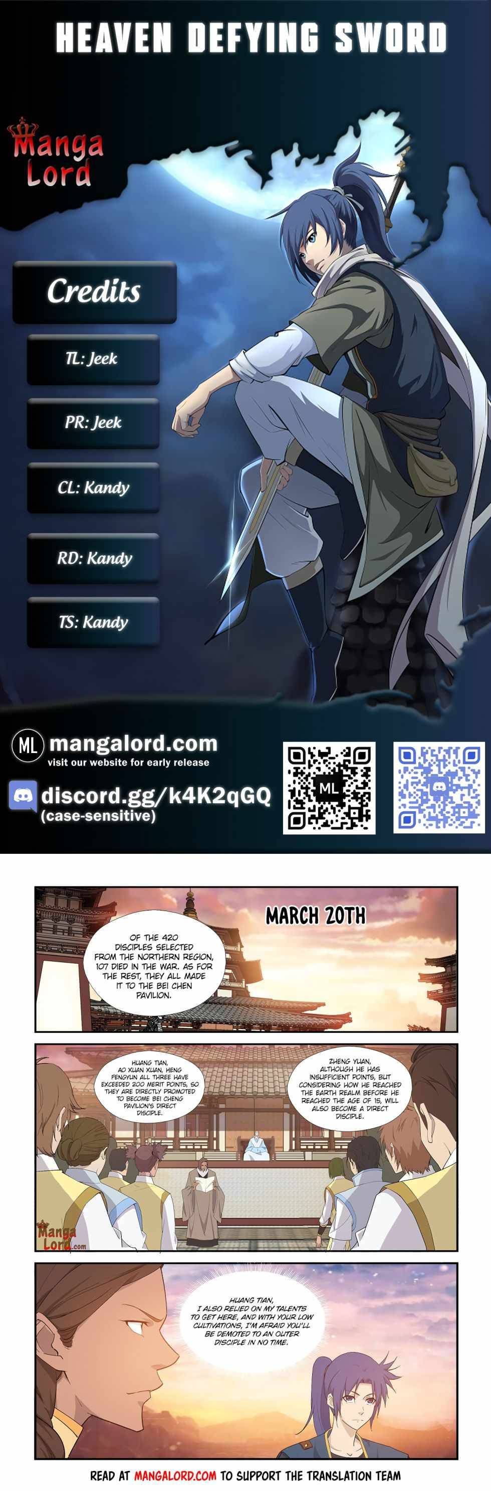 Heaven Defying Sword chapter 290 - page 1
