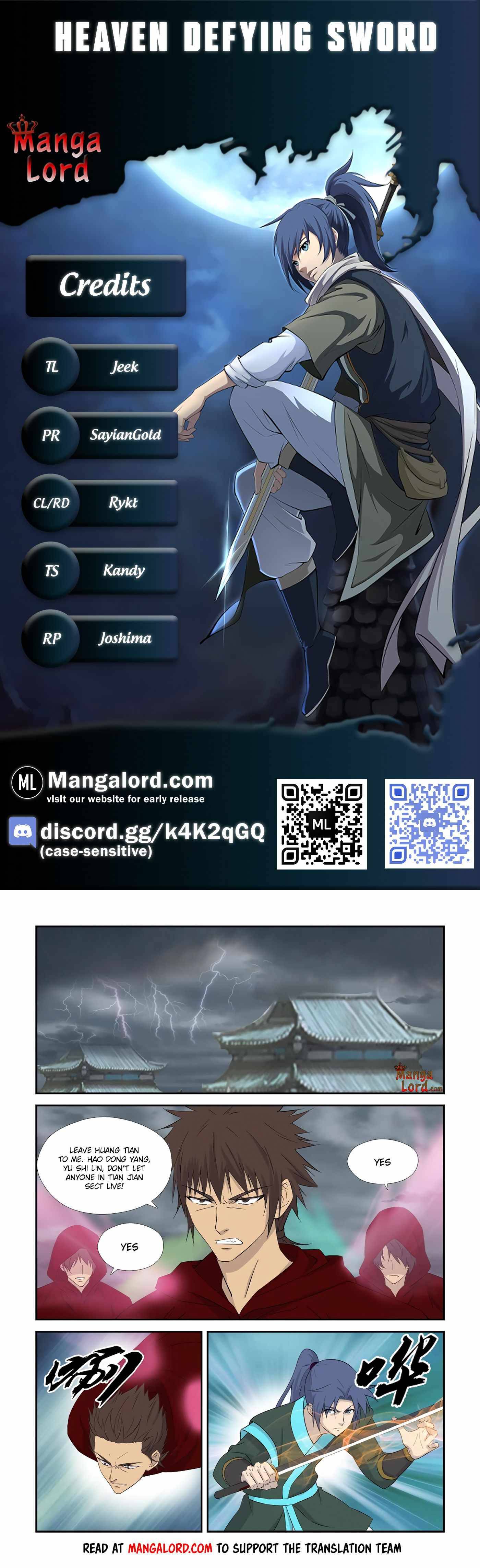 Heaven Defying Sword chapter 334 - page 1