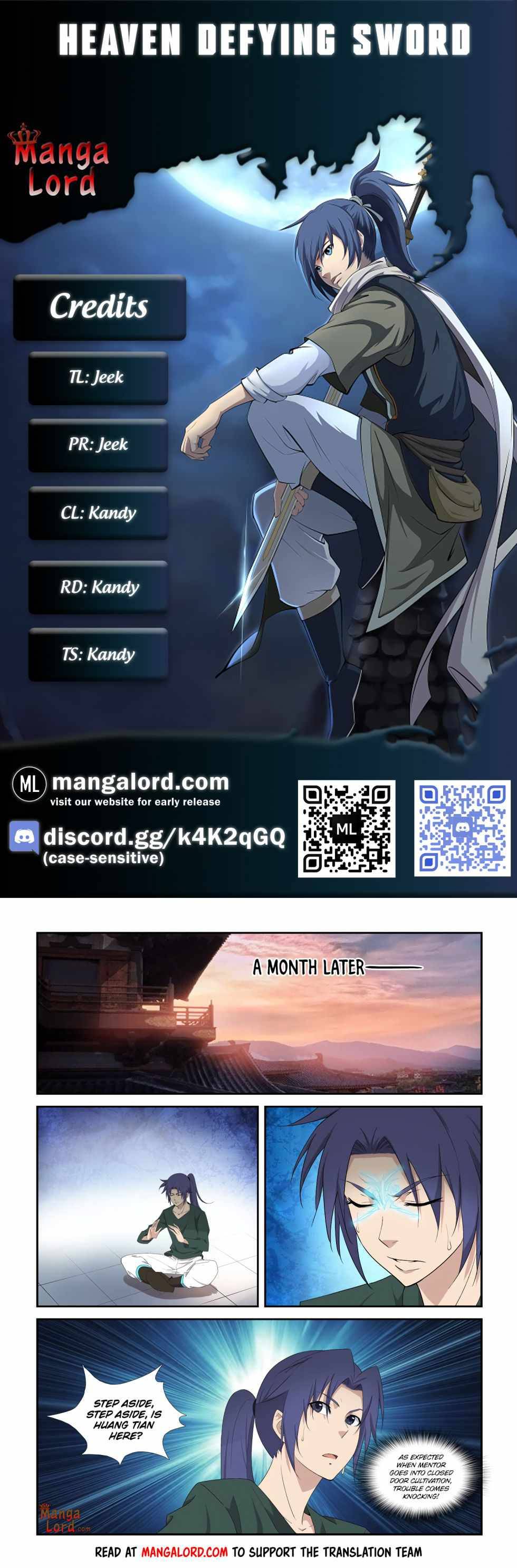 Heaven Defying Sword chapter 293 - page 1