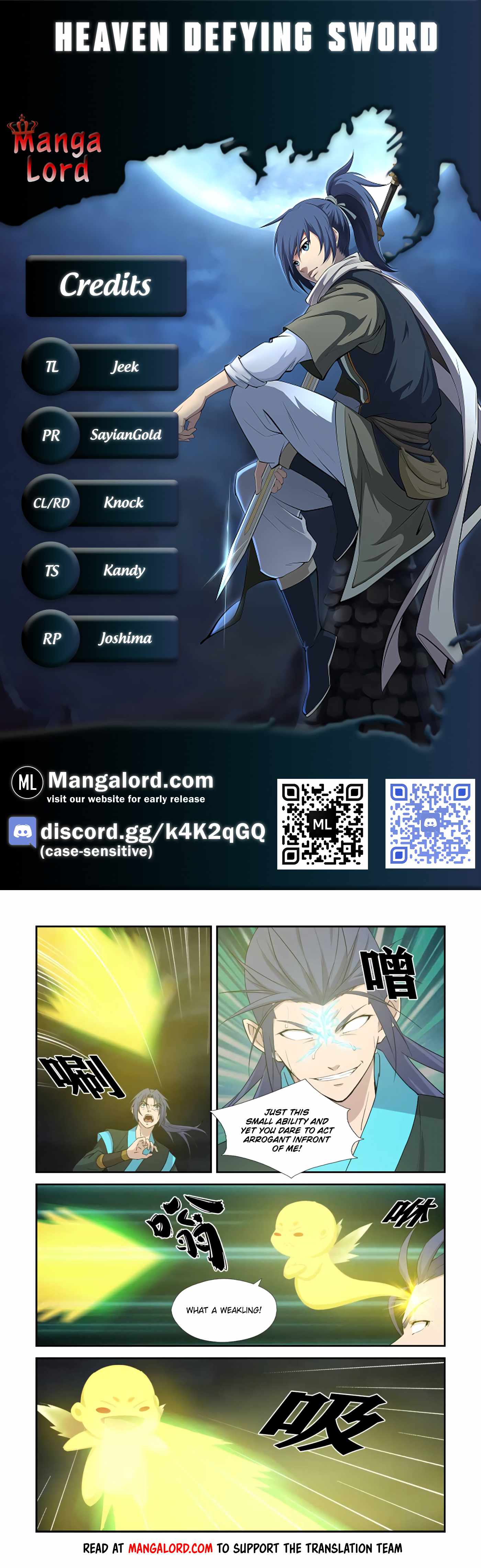 Heaven Defying Sword chapter 383 - page 1