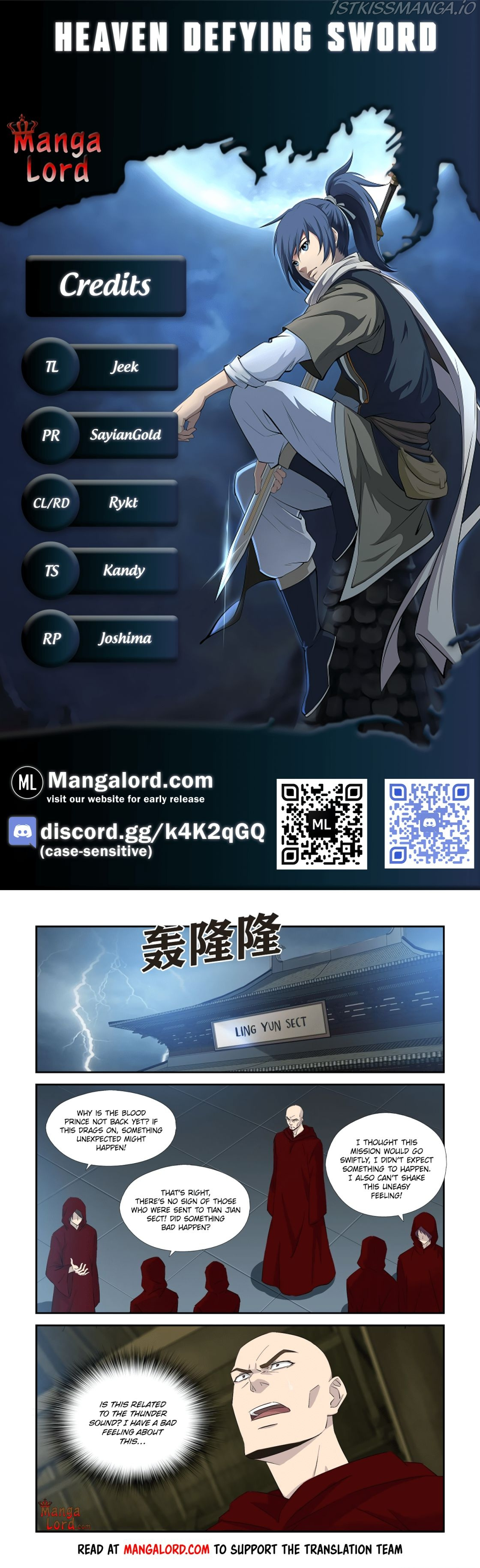 Heaven Defying Sword chapter 337 - page 1