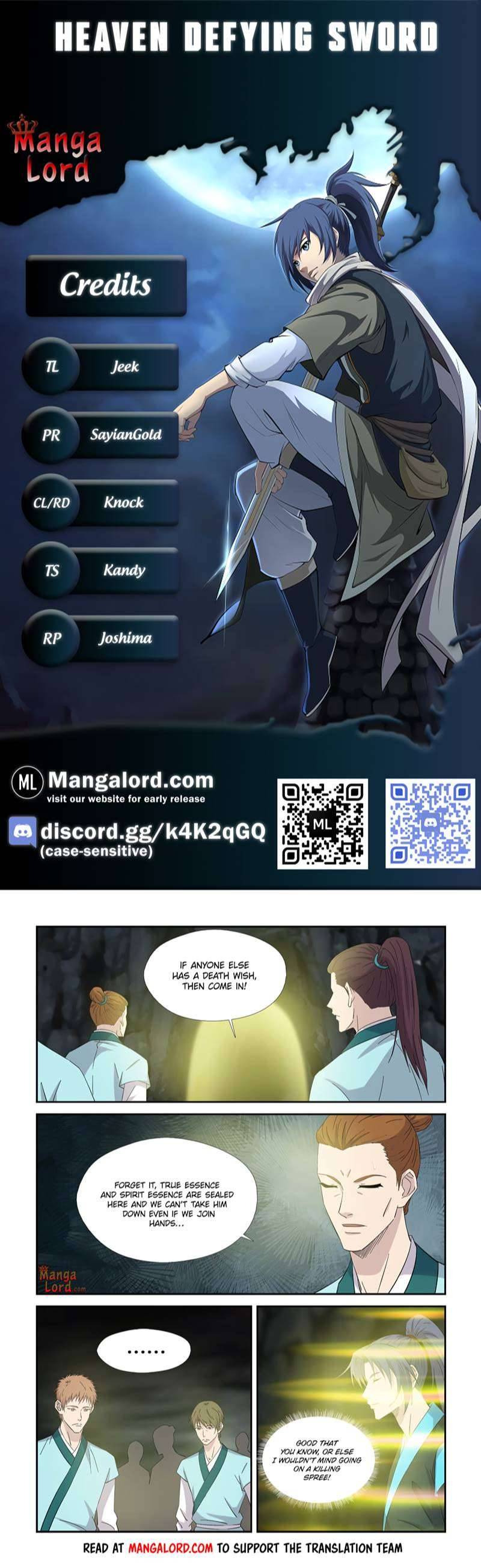 Heaven Defying Sword chapter 384 - page 1