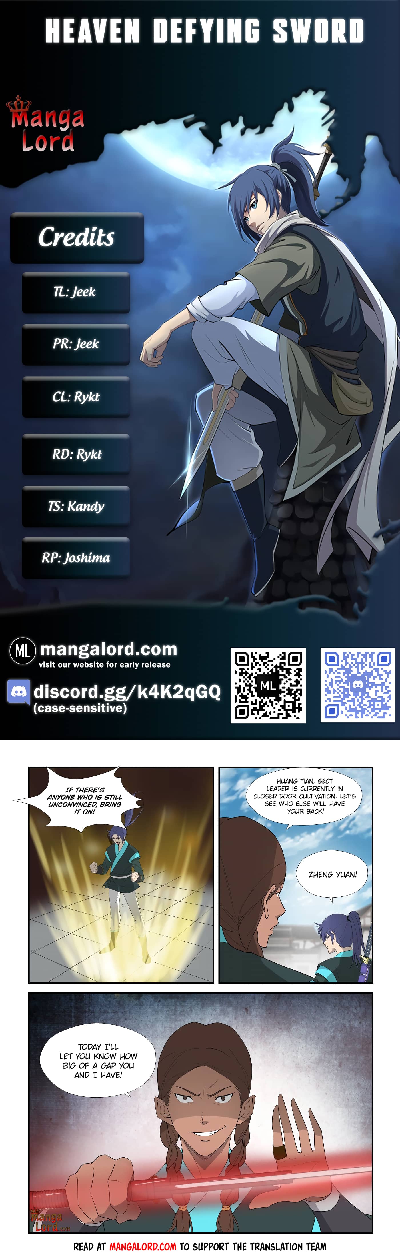 Heaven Defying Sword chapter 295 - page 1