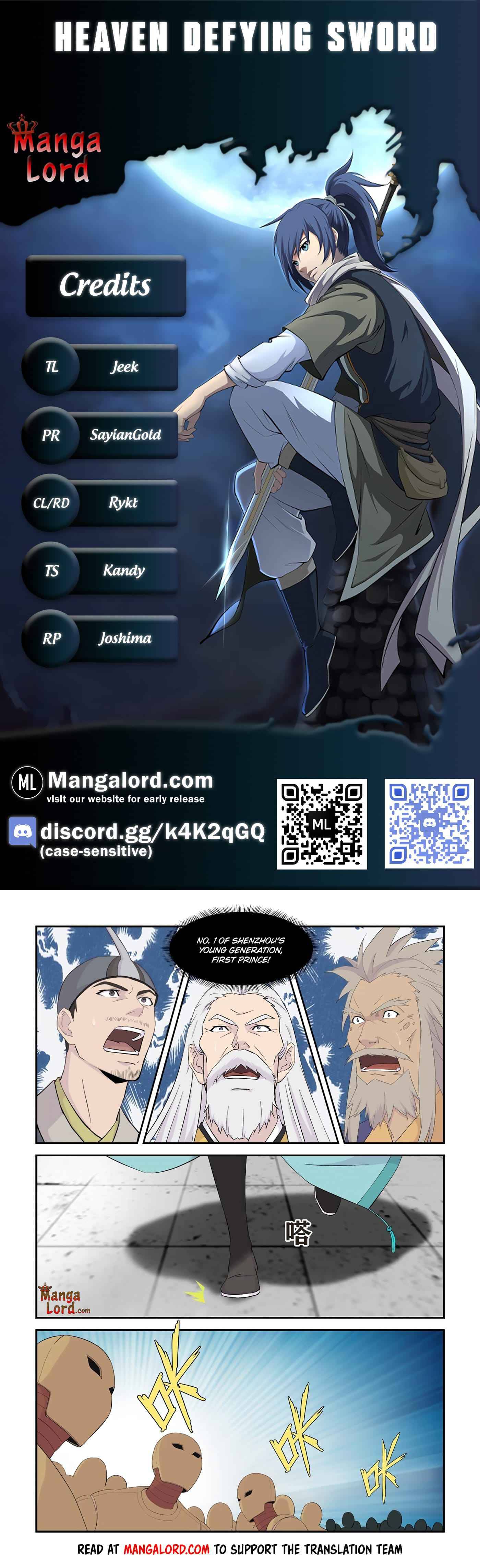 Heaven Defying Sword chapter 339 - page 1