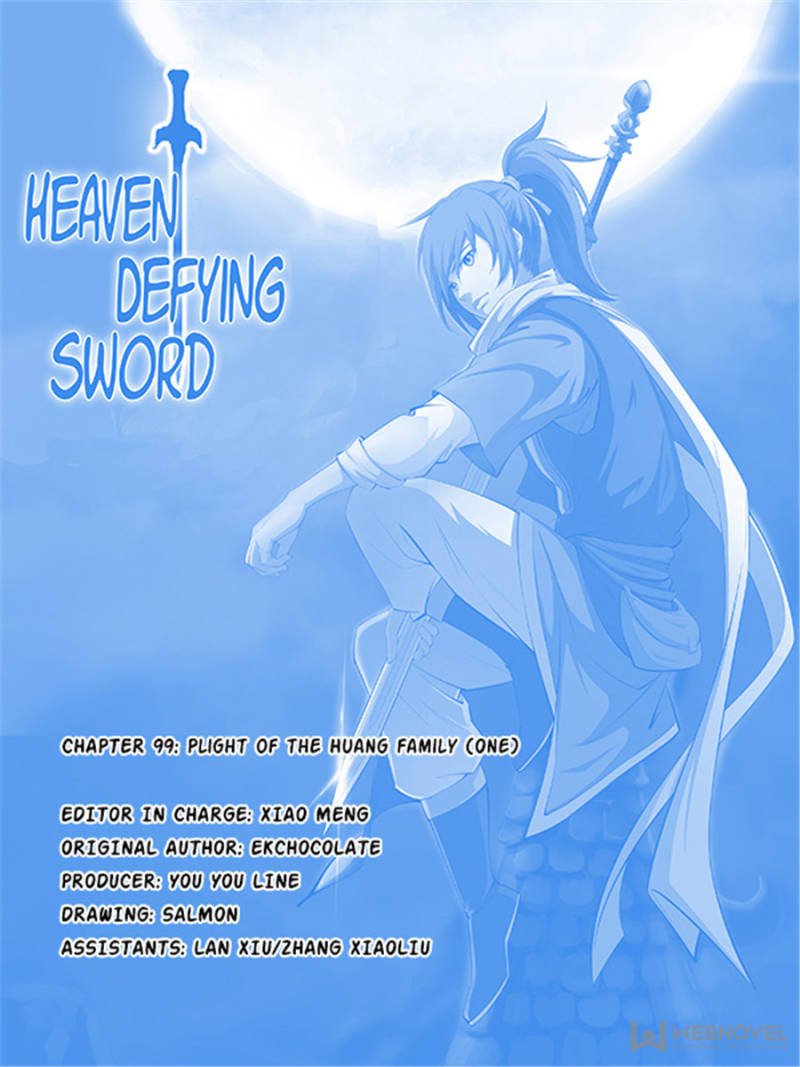 Heaven Defying Sword chapter 99 - page 1