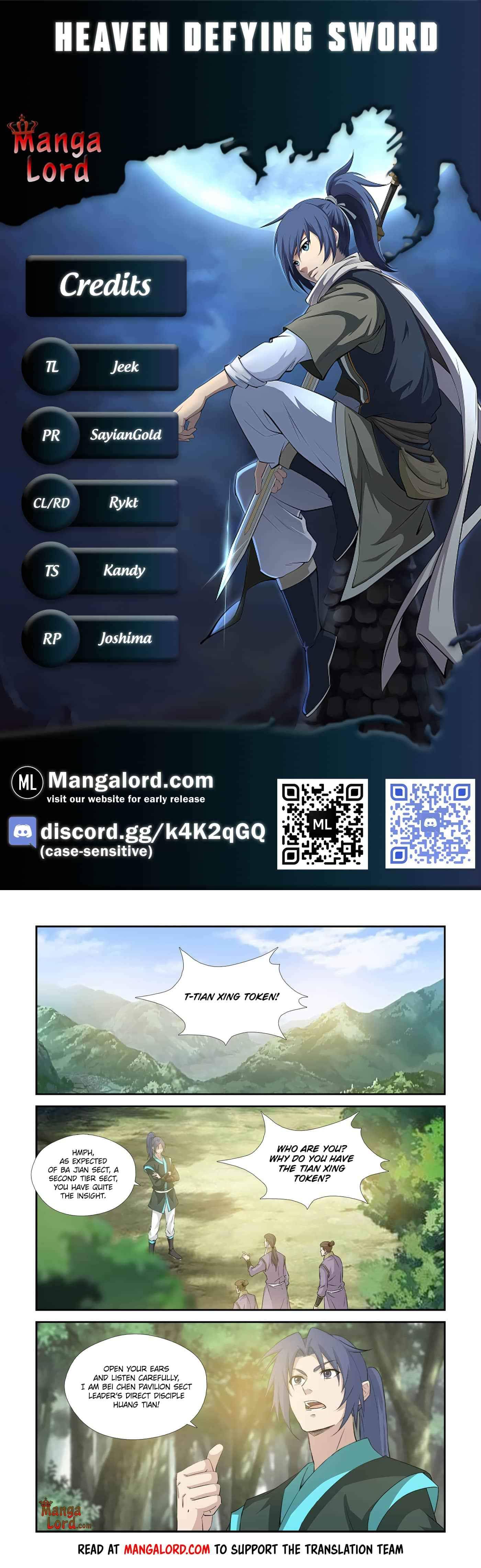 Heaven Defying Sword chapter 342 - page 1