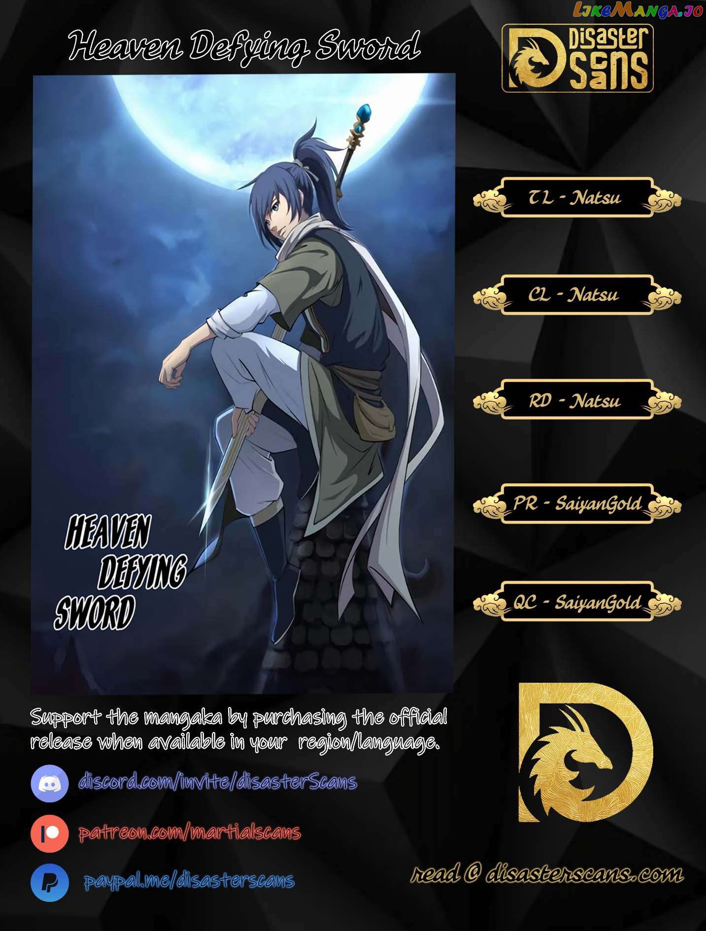 Heaven Defying Sword Chapter 449 - page 1