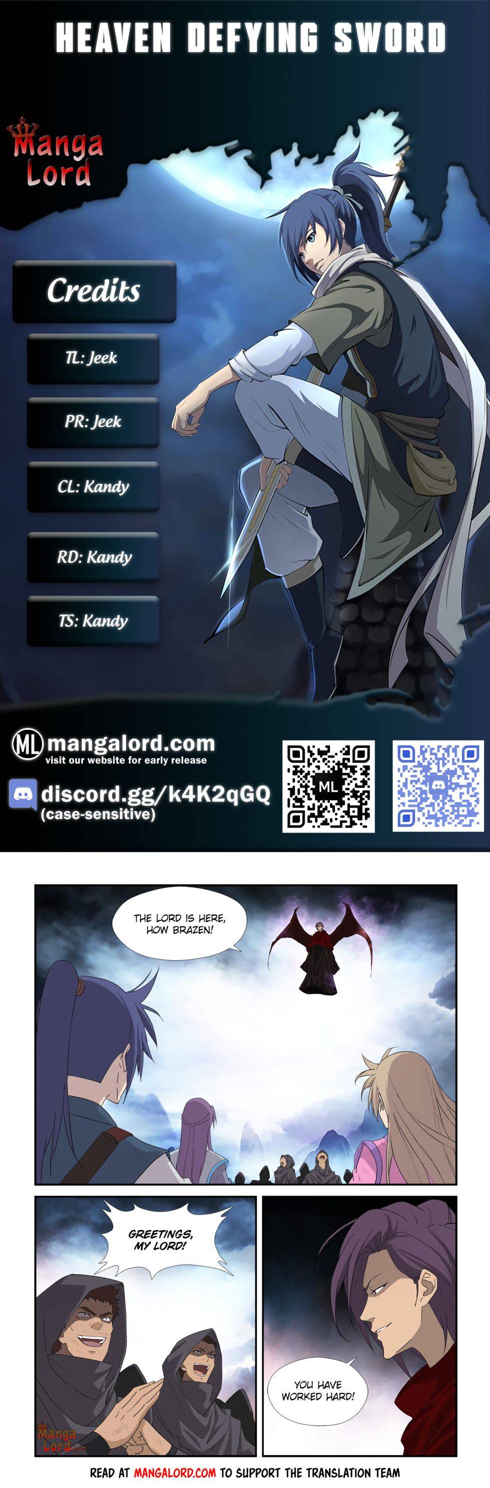 Heaven Defying Sword chapter 277 - page 1