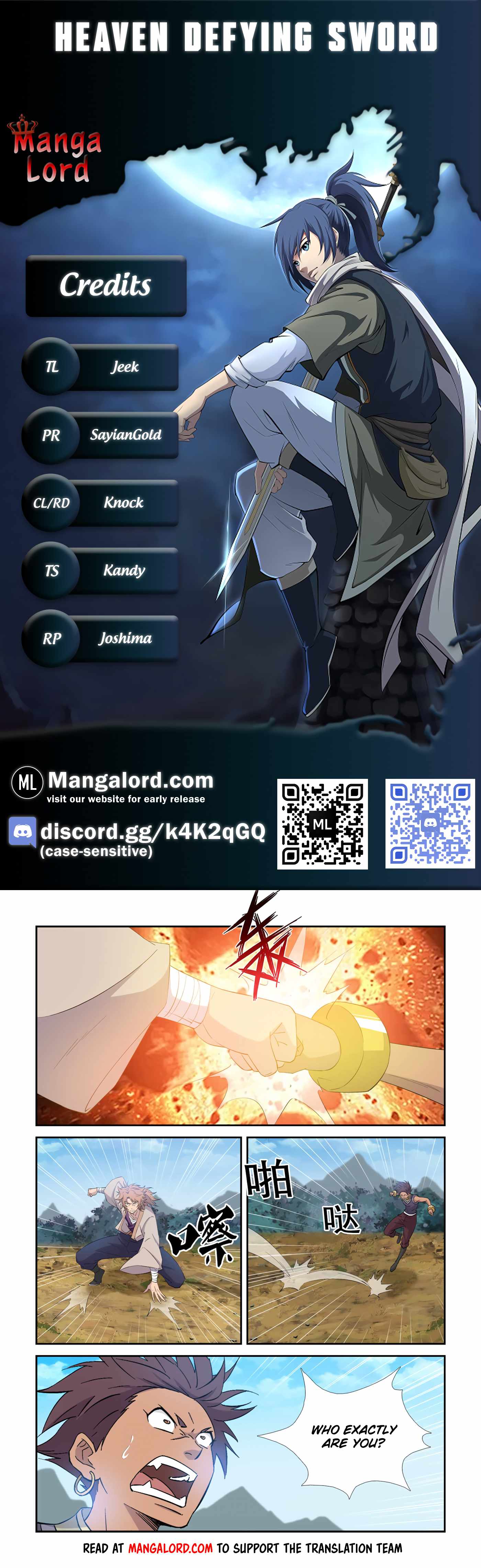 Heaven Defying Sword chapter 434 - page 1