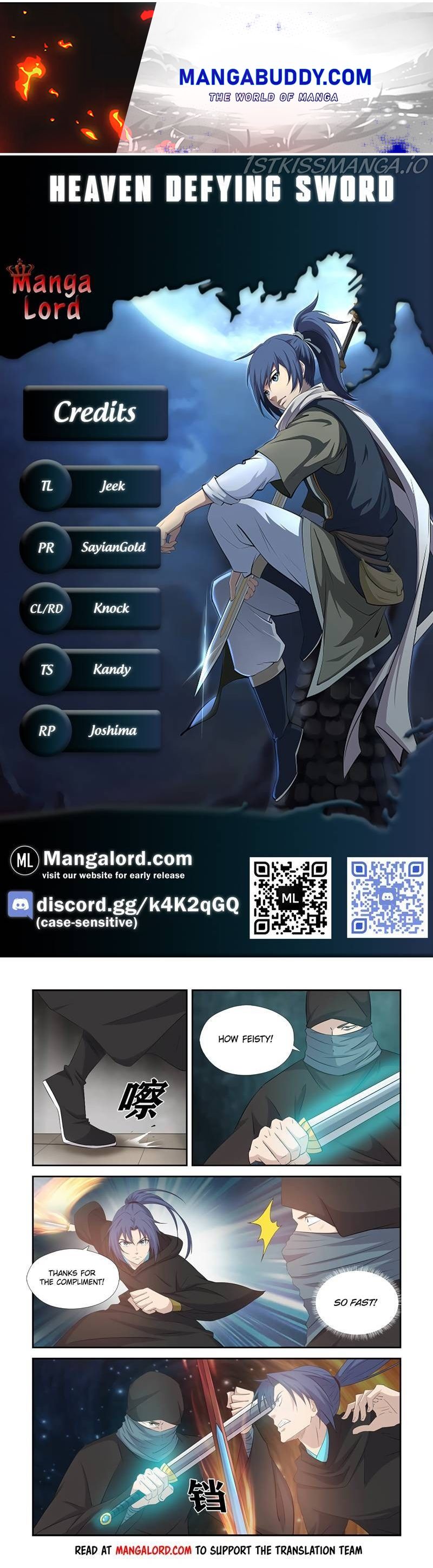 Heaven Defying Sword chapter 390 - page 1
