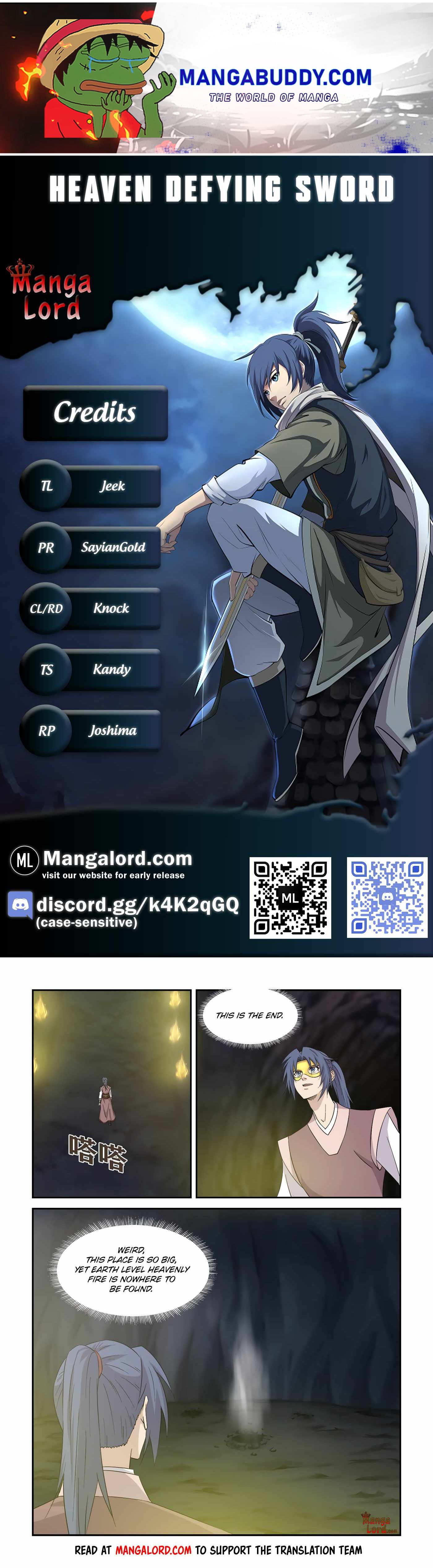 Heaven Defying Sword chapter 394 - page 1