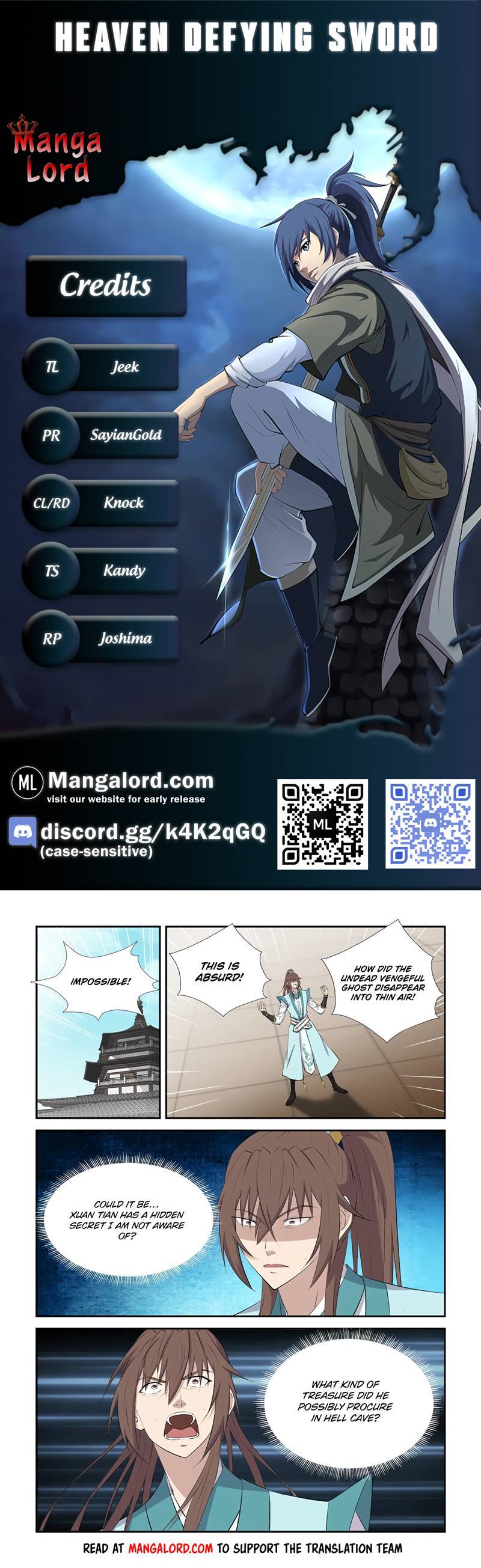 Heaven Defying Sword chapter 427 - page 1