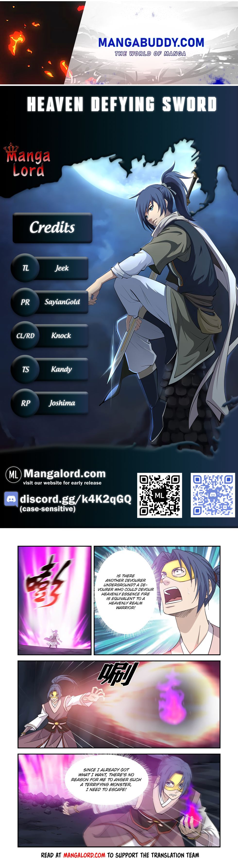 Heaven Defying Sword chapter 395 - page 1
