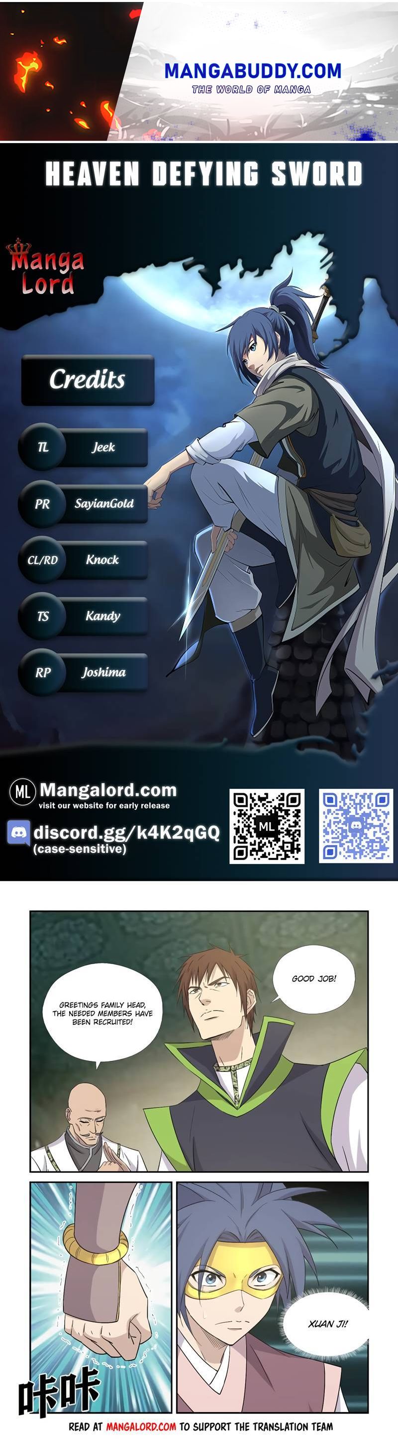 Heaven Defying Sword chapter 396 - page 1