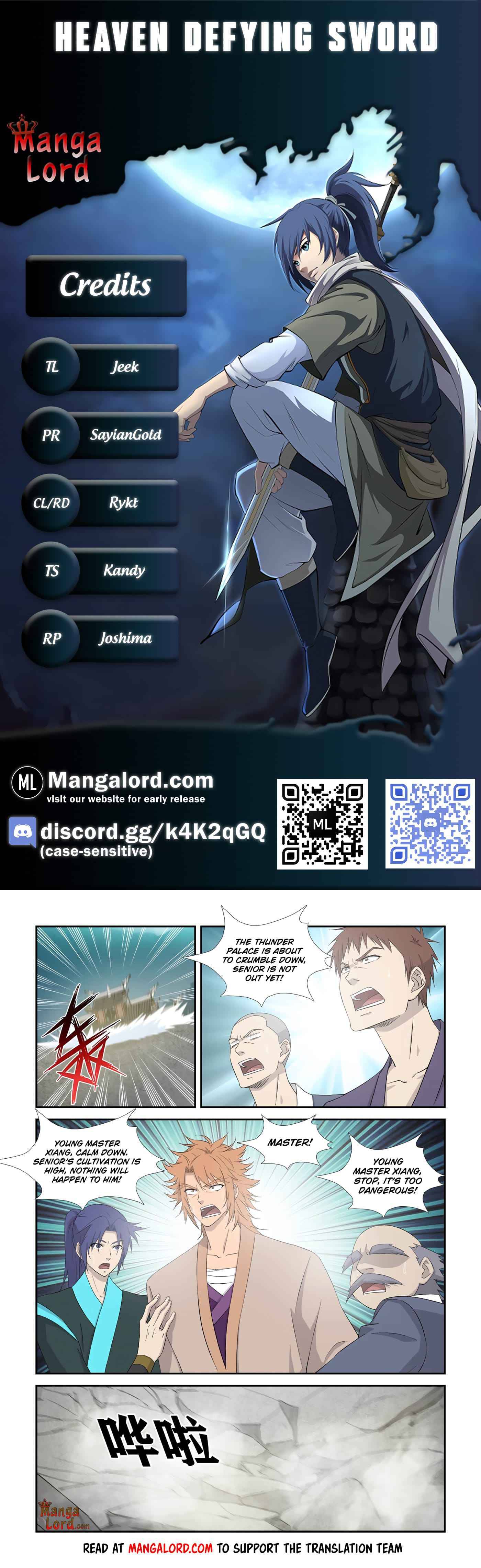 Heaven Defying Sword chapter 328 - page 1