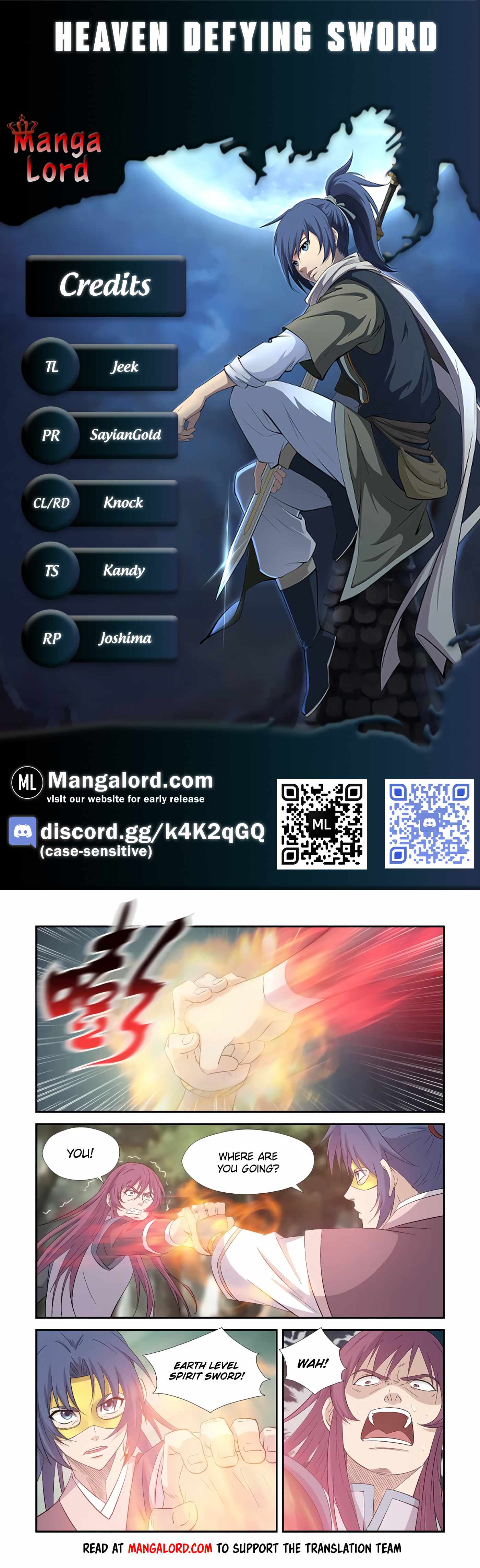 Heaven Defying Sword chapter 398 - page 1