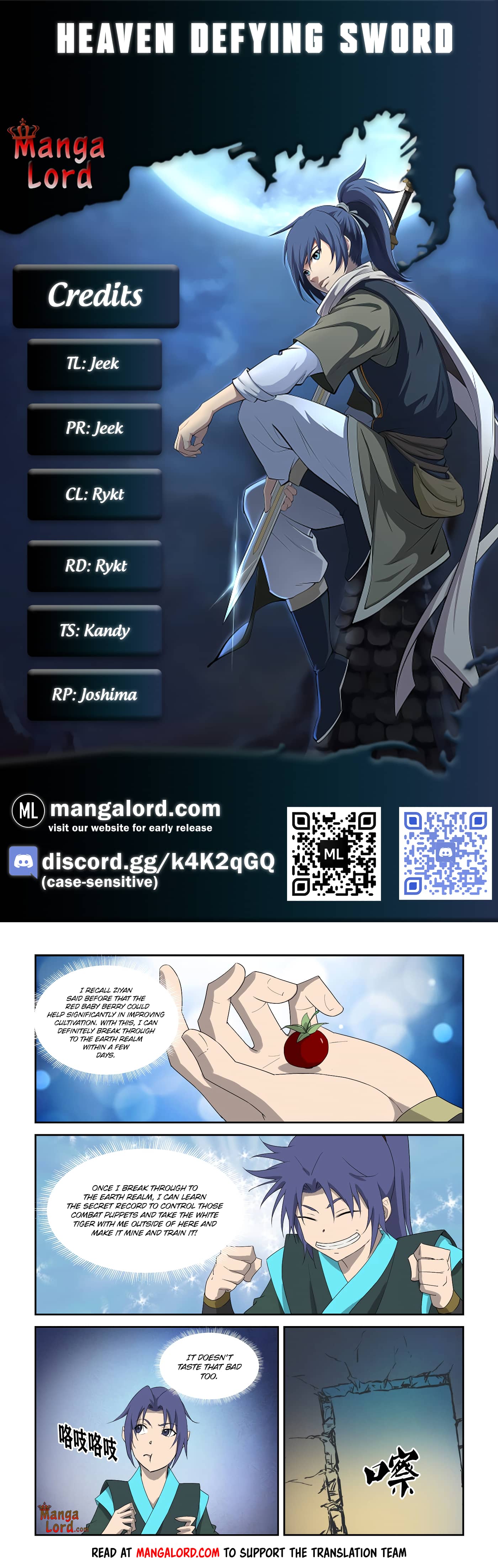Heaven Defying Sword chapter 302 - page 1