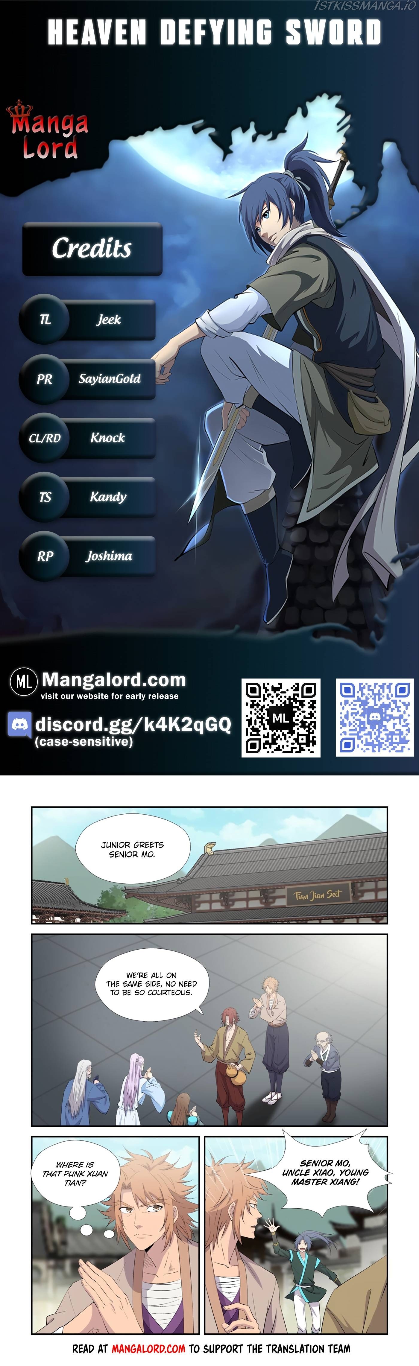 Heaven Defying Sword chapter 432 - page 1