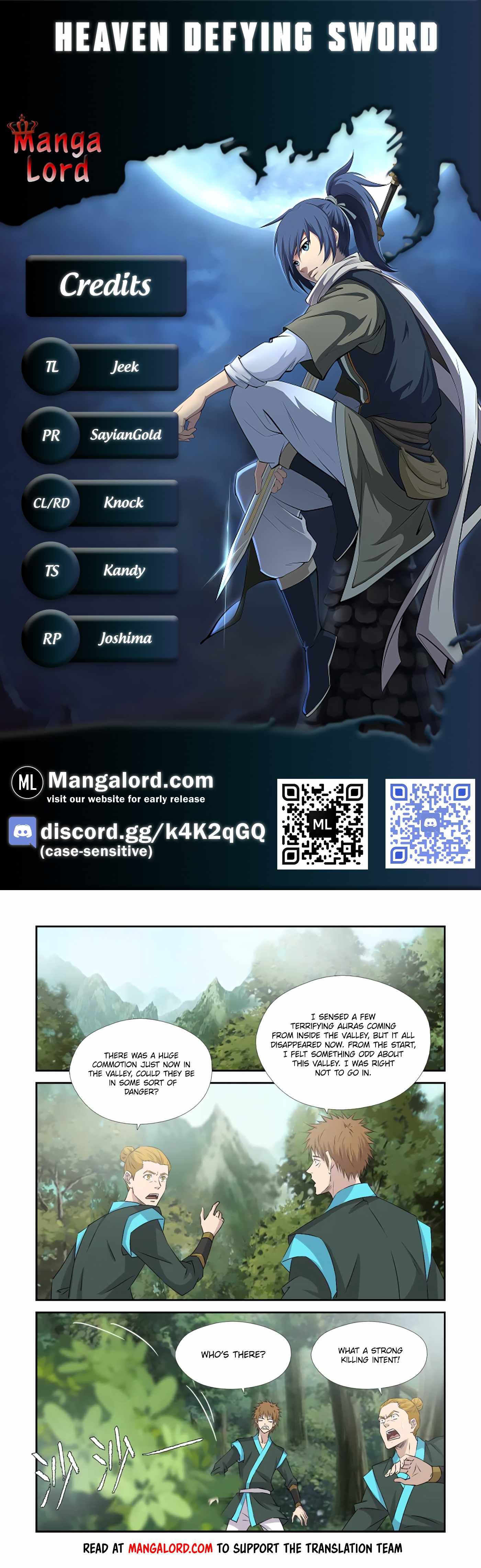 Heaven Defying Sword chapter 378 - page 1