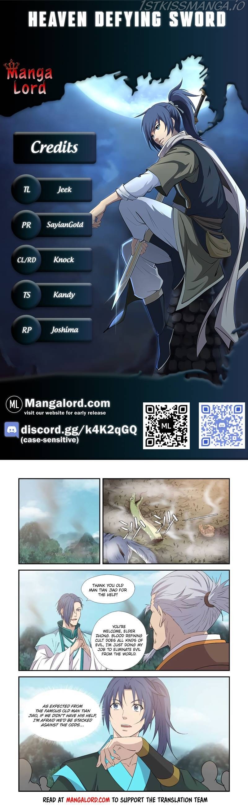 Heaven Defying Sword chapter 376 - page 1
