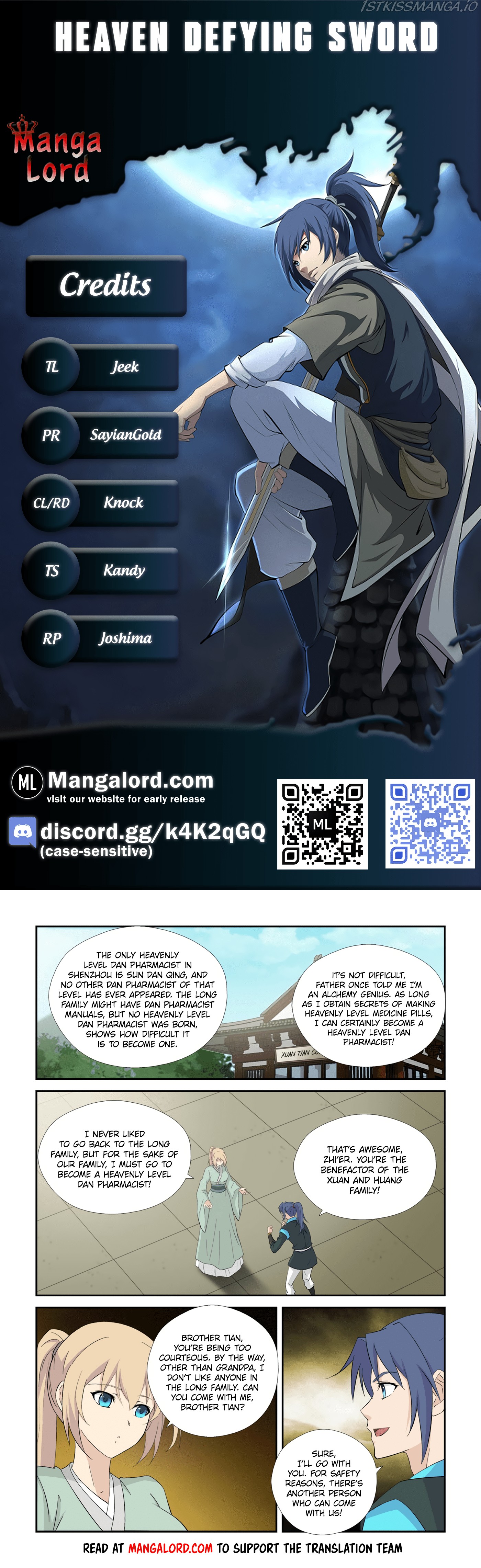 Heaven Defying Sword chapter 433 - page 1