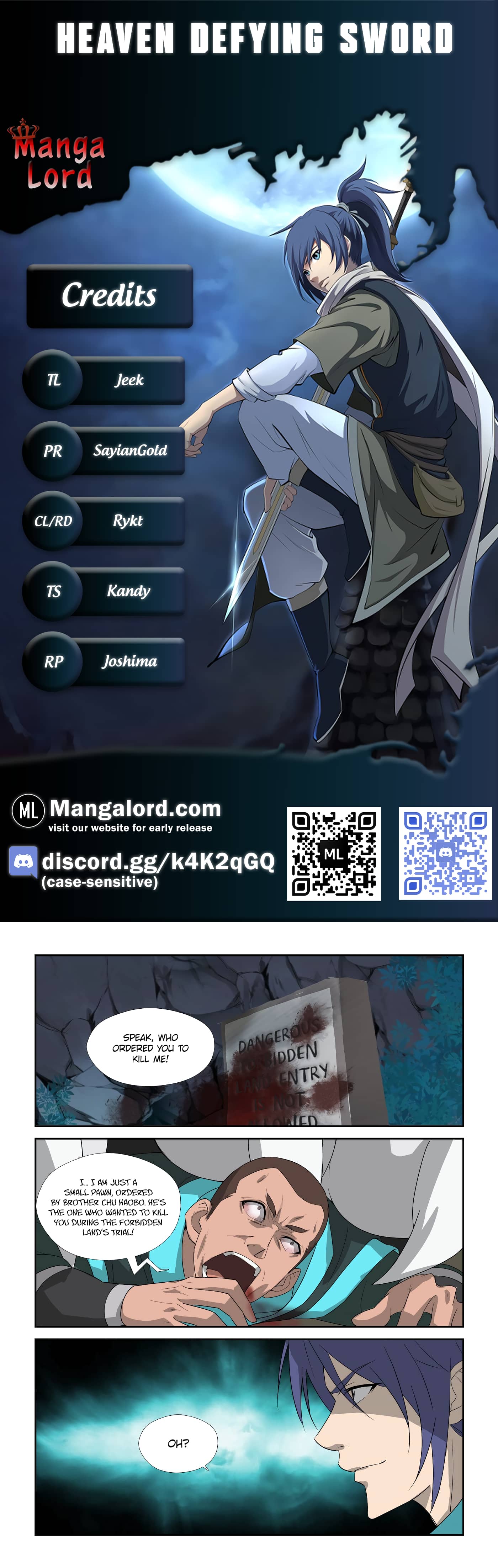 Heaven Defying Sword chapter 304 - page 1